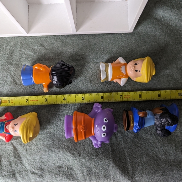 Little People figures Police Woman Purple Alien 3 Eyes Eddie Koby Farmer 5pc Toy - Picture 10 of 13